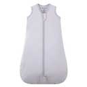 Mosebears Sleep Sack Baby Winter Wearable Blanket with 2-Way Zipper,2.5 TOG Cotton Sleep Sack Unisex (Light Grey, 0-6 Months)