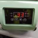 Hat Press, Hat Press Heat Machine for Caps with LCD Control, Hat Heat Press with 2pcs Interchangeable Platens & Caps Stretcher for Vinyl, Sublimation, Heat Transfer (Green)