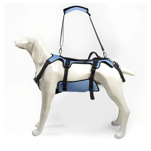Coodeo Dog Lift Harness, Full Body Support & Recovery Sling, Pet Rehabilitation Lifts Vest for Old Dog with Arthritis Walk(Bule,XL)