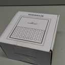 6-Inch Square Shower Drain, Brushed Gold Floor Drain with Flange, 304 Stainless Steel Bathroom 2-in-1 Tile Drain