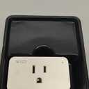 Leviton Decora Smart Plug, Wi-Fi 2nd Gen, Works with Matter, My Leviton, Alexa, Google Assistant, Apple Home/Siri & Wire-Free Anywhere Companions for Switched Outlet, D215P-1RW, White