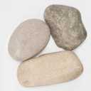 40 LBS Natural Large River Stones  4-7 Inch Pebbles for Water Features, Aquascaping, and Garden Pathways. Ideal for Enhancing Outdoor Landscaping and Creating Beautiful Natural Designs
