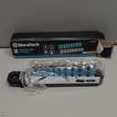 DURATECH 1/4" Drive Socket Set, Metric Socket Set 10PCS, Mechanic Metric Socket Sets with Storage Rack, 6-Point Shallow Socket Set, 4mm, 5mm, 6mm, 7mm, 8mm, 9mm, 10mm, 11mm, 12mm, 13mm