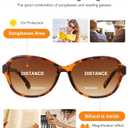 JOLISU 3 Pack Bifocal Reading Sunglasses for Women,2 in 1 Sun Readers with Spring Hinge & UV400 Protection