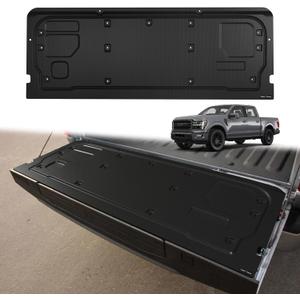 TripleAliners Truck Mat Compatible with 2021-2026 Ford F150 Accessories, Tailgate Mat Custom Fit All Weather Protection Pickup Liner (Tailgate Work Surface Only)