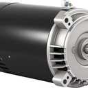 UST1102 Pool Pump Motor 1 HP Compatible with Hayward Super Pump, Super II, Max Flow, Northstar & Jacuzzi Magnum Pump, 1.0 Horsepower Single Speed Round Flange Pool Motor 115/230V 3450 RPM 56J Frame