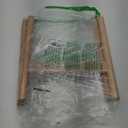 Mkono Plant Stand Mid Century Wood Flower Pot Holder (Plant Pot NOT Included) Modern Potted Stand Indoor Display Rack Rustic Decor, Up to 10 Inch Planter, Natural