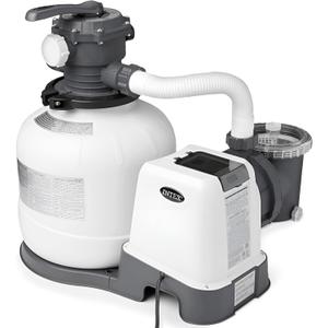 Intex SX2800 Krystal Clear Sand Filter Pump: 2800 GPH Pump Flow Rate  Improved Circulation and Filtration  Easy Installation  Improved Water Clarity  Easy-to-Clean (2,800 Gallon Per Hour)