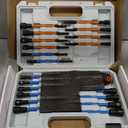 toolant 21pcs Extra Long Nut Driver Bit Set, SAE/Metric Magnetic Nut Driver Set with Replacement Handle