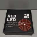 Red Light Therapy for Body:5 Light Levels Infrared Light Heat Therapy Belt Wrap for Back/Waist 660nm & 850nm Led Beads Red Light Therapy Device with Timer