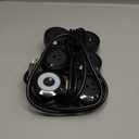 CORATED Flexible Power Strip Surge Protector with 2 USB Ports and 4 Outlets for Home, Office and Travel (9Ft Long Cord, Black)