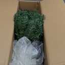 National Tree Company Pre-Lit Artificial Medium Christmas Tree, Green, Kincaid Spruce, Multicolor Lights, Includes Stand, 4 Feet