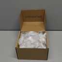 Haliwu 30 Pack Brushed Brass Cabinet Knobs Kitchen Cabinet Knobs Round Drawer Pulls for Bathroom Kitchen Bedroom