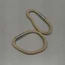 NICEEC 6 Pack Strong Magnetic Curtain Tiebacks Modern Simple Style Drape Tie Backs Convenient Decorative Weave Rope Curtain Holdbacks for Thin or Thick Home & Office Window Draperies (Beige)