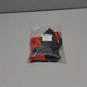 ADOGGYGO Vampire Devil Dog Costume - Halloween Cloak Cape for Small, Medium, Large Dogs (Black & Orange, Medium)