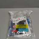 Winlyn 24 Sets Christmas Snowflake Suncatchers Ornaments Decorations DIY Window Paint Art Suncatchers Winter Crafts Painting Kits for Kids Classroom Activities Art Project Party Favors