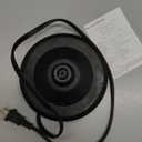 HouseGem Large Candle Warmer Plate - Coffee Cup Mug Warmer for Desk, Candle Melter, Electric Mug Heater for Beverages, Milk & Tea, Coffee Accessories Ideal Gifts Keep Cup Warm (Black)