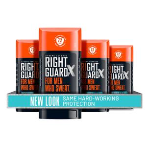 Right Guard Xtreme Defense Invisible Solid Antiperspirant & Deodorant, Arctic Refresh Scent, 5-in-1 Protection for Men, 72-Hour Odor Control, 2.6 oz. (4 count)