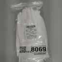 3 Pairs White Cotton Gloves for Dry Hands Eczema SPA Moisturizing - Work Glove Liners for Serving Costume Inspection