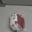 DegGod 6Pcs Christmas Tableware Silverware Holders Set, Red Knitted Christmas Stockings Knife and Fork Bags Covers for Thanksgiving New Year Party Decorations Xmas Dinner Table Decor Ornaments (Red)