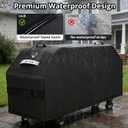 Griddle Cover for Blackstone 36" Griddle,2026 Upgraded 1000D Heavy Duty Waterproof Flat Top Grill Cover,Tear and Fade Resistant Grill Cover with Straps for Blackstone 1528 and More 4-Burner Griddle