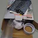 Cookie Press Set, Churro Maker with 12 Discs and 10 Cake Decorating Tips, Cookie Press for Biscuit and Churro, White