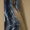 Office Chair Ergonomic Desk Chair - Comfy Mesh High Back Office Chair with Lumbar Support Wheel Home Desk Office Chairs Flip up Armrest Executive Rolling Swivel Task Computer Chair Black Silver