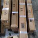 Backyard Discovery Beacon Heights Elevated Cedar Wooden Kids Playhouse with Wave Slide, Play Kitchen, Wrap-Around Deck, Flat-Step Ladder, Half Door, Windows, Bell, and Growth Chart for Outdoor Play (Blue)