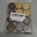 bepisof Contact Lens Case - Dual Case with Leather Ring, Leak-Proof and Portable(3Colors，6Pack)