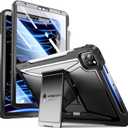 ZtotopCases for iPad Pro 11 Case 4th/3rd/2nd Generation 2022/2021/2020 with Pencil Holder, Full Body Protective Rugged Cover with Built-in Screen for iPad Pro 11 Inch iPad Case 4th/3rd/2nd Gen, Black