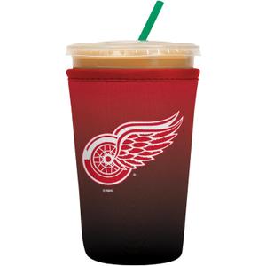 Sok It JavaSok NHL Hockey Iced Coffee & Cold Soda Insulated Neoprene Cup Sleeve (Detroit Red Wings, Medium: 22-28oz)