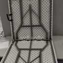 FDW 6FT Folding Table, Portable Fold-in-Half Plastic Picnic Party Table with Carrying Handle (White