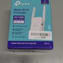 TP-Link AC1200 WiFi Extender, 2025 Wirecutter Best WiFi Extender, 1.2Gbps Home Signal Booster, Dual Band 5GHz/2.4GHz, Up to 1600 Sq.ft and 32 Devices, EasyMesh Compatible, One Ethernet Port (RE315)