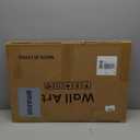 Framed Neutral Abstract Wall Art, 3 Piece Modern Minimalist Canvas Prints Paintings Artwork for Walls, Black Beige Brown Neutral Tone Pictures for Living Room Dining Room Bedroom Wall Decor 16x24 In