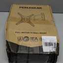 Perlegear Full Motion TV Mount for Most 2665 inch Flat or Curved TVs up to 82 lbs, Wall Mount TV Bracket with Articulating Arms, Tool-Free Tilt, Swivel, Extension, Max VESA 400x400mm, PGMF3