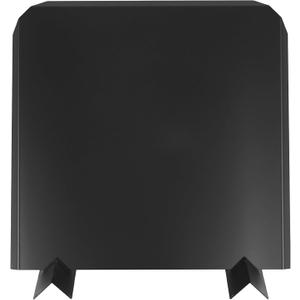 Firebacks for Fireplace-Stainless Steel Fireback with Adjustable Feet, 20" x 20" Fireplace Heat Reflector, Fireplace Back Plates, Painted Black Heat-Resistant Material for Wall Protection