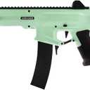 WORKER Seagull Stefan Half Dart Blaster, Short Dart Seriers Outdoor Sport Toys for Teenagers Color Green