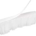 uxcell Weather Stripping Brush, 26ft L x 0.35" W x 0.9" H Self-Adhesive Seal Weatherstrip Sweep Brush White for Door Window