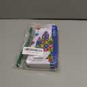 Mini Magnetic Tiles Toys, 27PCS Portable Magnetic Tiles with Storage Box, STEM Educational Building Blocks for Kids Ages 3 4 5 6 Toddler Gifts (Blue)