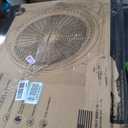 Lasko WINDMACHINE 20" High Velocity Floor Fan with 3 Speeds, 360 Directional Airflow, Portable Air Circulator Fan for Home, Garage & Workshop, Fully Assembled, Gray, 3301, 25.1 in. High