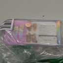 BTArtbox Press On Nails Almond - Medium Glue On Nails with 3D Sculpting Metallic Design, Supremely Fit & Glossy Fake Nails in 15 Sizes, Amber