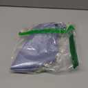 Emptycolor Silicone Adult Bib for Men & Women Waterproof Bib with Food Catcher, Adjustable & Washable Adult Bibs for Elderly Eating, BPA-Free, Blue