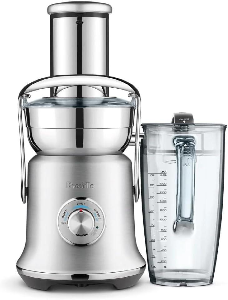 Breville RM-BJE830BSS1BUS1 Juice Fountain Cold XL, Brushed Stainless Steel 