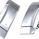 1 Pair Exterior Outside Door Handle Compatible with Nissan 350Z 2003-2009 Left Driver and Right Passenger Side Replaces 80607-CD41E 80606-CD01E Silver