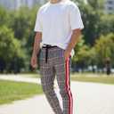 SCREENSHOT Mens Soft Slim Fit Stretch Track Pants