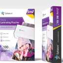 Optiazure Thermal Laminating Pouches 9"x11.5" Inches, 5mil 100Pack, Clear, Letter Size