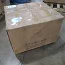 GarveeHome Extra Wide Recliner Chair - PU Leather Oversized Manual Recliner for Adults, Lazy Chair with 1.5X Sponge Comfort Arm and Back for Living Room, Bedroom (Grey)