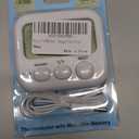 Small Digital Thermometer TA358 Celsius/Fahrenheit Temperature Indoor/Outdoor Meter Gauge with 5ft/1.5M Probe Sensor