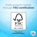 Puffs Plus Lotion Facial Tissues, 4 Family Boxes, 124 tissues per Box, Allergies and Colds