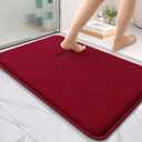 OLANLY Thick Memory Foam Bath Mat Rug 36x24, Extra Soft Absorbent Bathroom Rug, Quick Dry Bath Mats, Non-Slip, Machine Washable Carpet for Bathroom, Tub and Shower, Home Decor Accessories